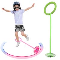 Skakanka / hula hop na nogę- zielona