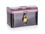 Skarbonka 4KIDS 12,8 x 8,4 x 8,4 cm, różowa
