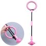 Skipping rope / hula hoop foldable - pink