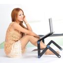 Składany stolik pod laptop - czarny