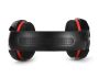 Słuchawki gamingowe REAL-EL GDX-8000 VIBRATION SURROUND 7.1 BACKLIT (black/red, z wbudowanym mikrofonem)