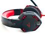 Słuchawki gamingowe REAL-EL GDX-8000 VIBRATION SURROUND 7.1 BACKLIT (black/red, z wbudowanym mikrofonem)