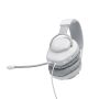Słuchawki JBL QUANTUM 100 (białe, przewodowe, nauszne, gamingowe)
