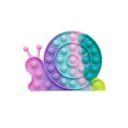 Snail-shaped anti-stress sensory toy