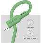 SOMOSTEL KABEL USB MICRO 3A SOMOSTEL ZIELONY 3100MAH QUICK CHARGER 1.2M POWERLINE SMS-BP06 MACARON SMS-BP06 ZIELONY