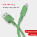 SOMOSTEL KABEL USB MICRO 3A SOMOSTEL ZIELONY 3100MAH QUICK CHARGER 1.2M POWERLINE SMS-BP06 MACARON SMS-BP06 ZIELONY