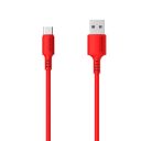 SOMOSTEL KABEL USB TYP-C 3A SOMOSTEL CZERWONY 3100MAH QUICK CHARGER 1.2M POWERLINE USB-C SMS-BP06 MACARON SMS-BP06 3100MAH RE