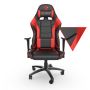SPC Gear SR300 V2 RD PC gaming chair Padded seat Black, Red