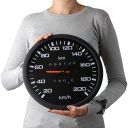 Speedometer Clock - silent mechanism