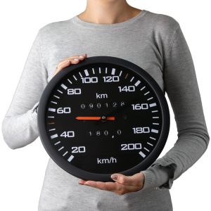 Speedometer Clock - silent mechanism