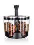Spice set ALTIMA 95 ml, 7 pcs, Black