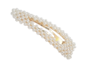 Spinka/wsuwka do włosów perełki GLAMOUR 2 - gold&white pearl
