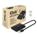 Spliter Club3D CSV-1474 (USB 3.0 type A to Dual HDMI 2.0 4K 60Hz External Graphics video adapter for multiple Monitors)