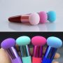 Sponge, mushroom-shaped makeup blender - blue