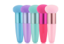 Sponge, mushroom-shaped makeup blender - blue