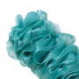 Sponge / washer for washing the back with a handle - green