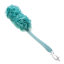 Sponge / washer for washing the back with a handle - green