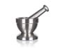 Stainless steel mortar AKCENT 10cm