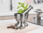 Stainless steel mortar AKCENT 10cm