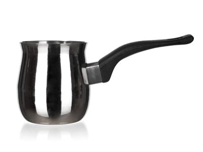 Stainless steel mug with a handle AKCENT 0.33l