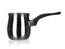 Stainless steel mug with a handle AKCENT 0.65l