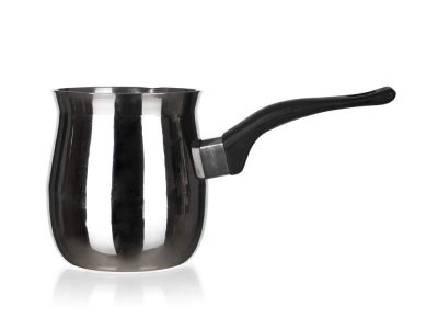 Stainless steel mug with a handle AKCENT 1l
