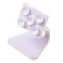  Stand for phone / tablet with suction cups - white