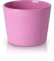 Standard pot made of unglazed ceramics - light purple - PRIMROSE collection