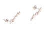  Star earrings - silver