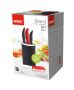 Stojak na noże Culinaria wys. 18cm - czarny