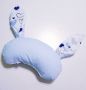 Stroller set 3in1 - blue hearts, POLISH PRODUCT 100% COTTON