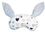 Stroller set 3in1 - blue hearts, POLISH PRODUCT 100% COTTON