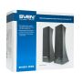 SVEN SV-0110235BK loudspeaker 5-way Black Wired 4 W