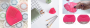 Szczoteczka soniczna do twarzy Xiaomi Sunmay Leaf Facial Cleasing Brush - czerwona
