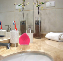 Szczoteczka soniczna do twarzy Xiaomi Sunmay Leaf Facial Cleasing Brush - czerwona