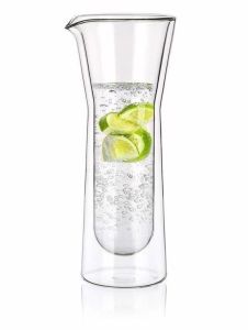 Szklana karafka DOBLO o podwójnych ściankach, 500 ml