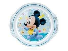 Talerz płytki plastikowy MICKEY 17cm
