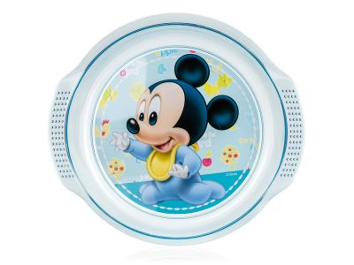 Talerz płytki plastikowy MICKEY 17cm