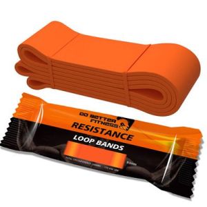 Taśma/ Guma do ćwiczeń power band Fitness — pomarańczowa