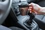 TAZZA 330 ml travel mug, brown