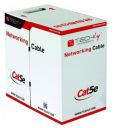 Techly F/UTP Hank Cable Cat.5E CCA 305m Solid Outdoor Black ITP8-RIS-0305LO