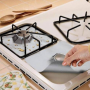 Teflon mat for a gas stove - silver