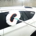 Telescopic brush for car washing, 85 cm long