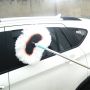 Telescopic brush for car washing, 85 cm long