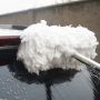 Telescopic brush for car washing, 85 cm long