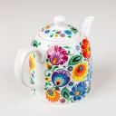 The FOLKSTAR Zygmunt II Łowicz white jug