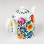 The FOLKSTAR Zygmunt II Łowicz white jug