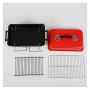 The infectious camping grill - red