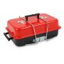 The infectious camping grill - red