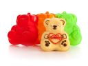 The silicone form of the Bear zielony